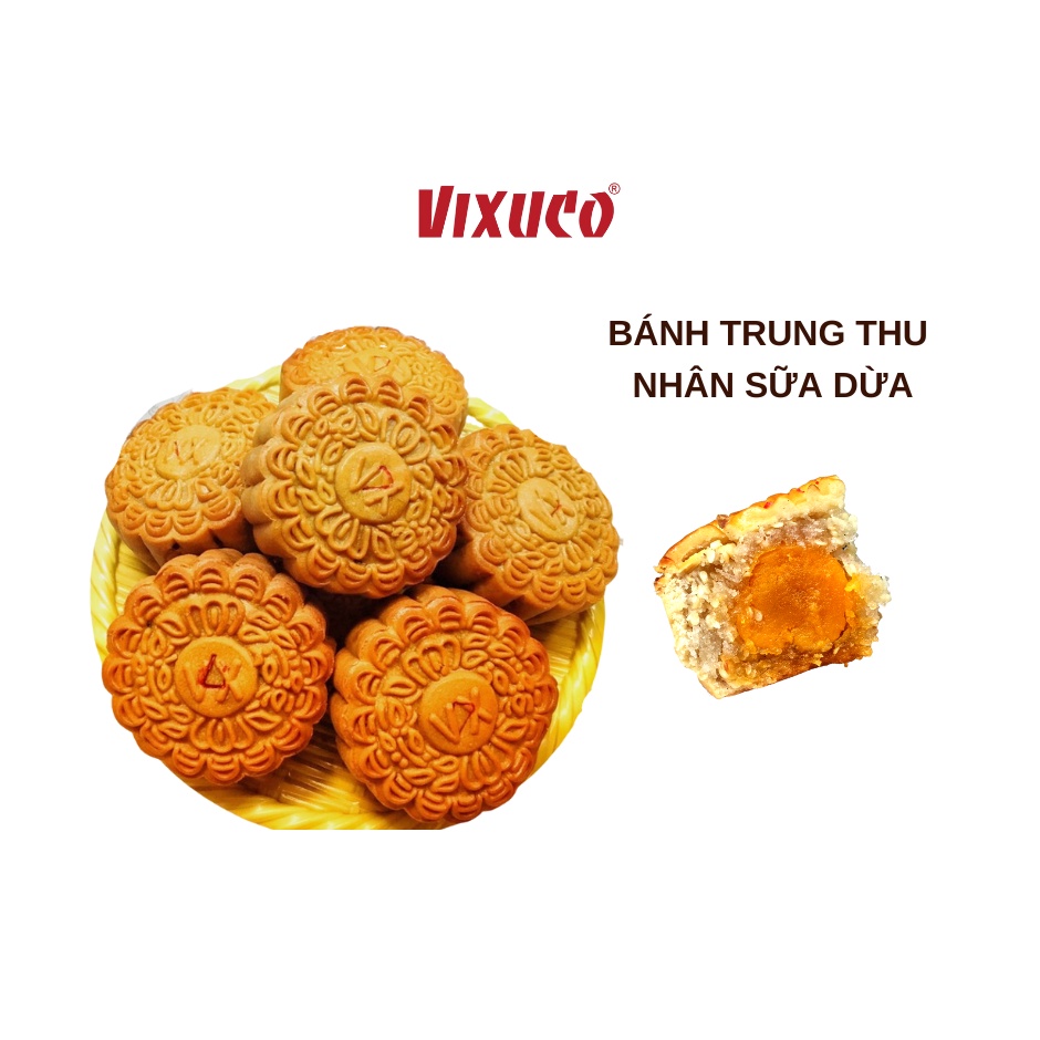 Bánh trung thu Vĩnh Xương nhân sữa dừa
