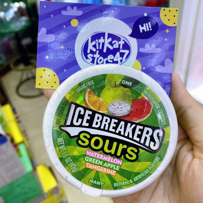 [11 VỊ CÓ SẴN ] KẸO ICE BREAKERS CỦA MỸ