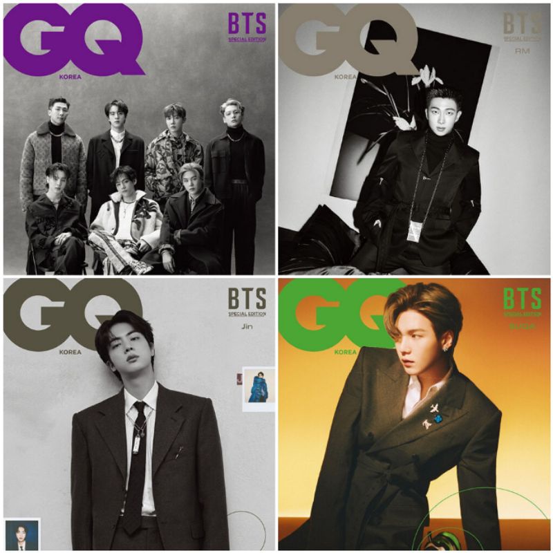 BTS X GQ | VOUGUE KOREA | HÀNG CÓ SẴN FULL SET BTS GQ