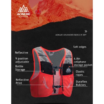 Vest/ balo chạy bộ 2,5L Aonijie C932