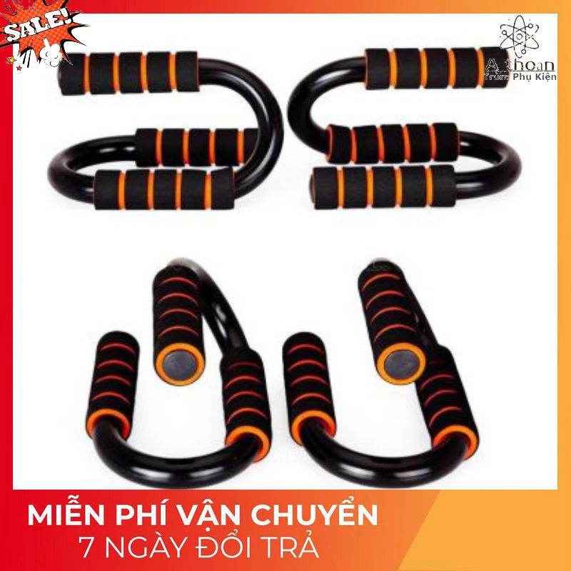 [Mã FAXANH245 giảm 10K đơn 50K] ★FreeShip★Dụng cụ hít đất-Chống đẩy cơ ngực cơ tay cơ bụng