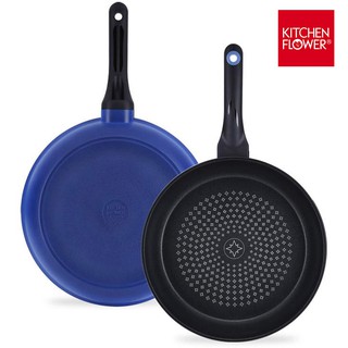 Chảo chống dính bếp từ KITCHEN FLOWER NY-2392, sản xuất Hàn Quốc/ 30cm Nông Lòng / Hàng Nhập Khẩu / Chính Hãng