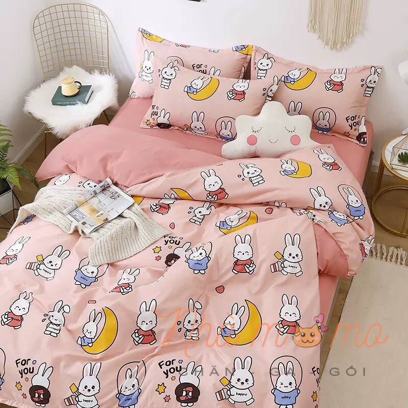 [HÀNG NHẬP KHẨU - NỆM CAO DƯỚI 23CM] Bộ Chăn Ga Gối Cotton Poly Cao Cấp HOT TREND 2020 (chat chon mẫu) | BigBuy360 - bigbuy360.vn