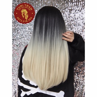 dài thẳng ombre snow