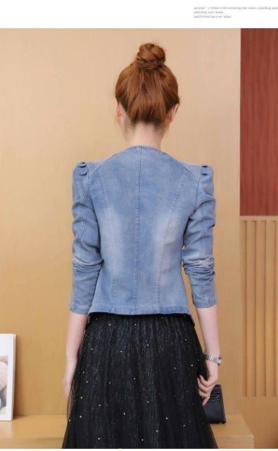 Hàng nhập - Áo khoác jean nữ nhiều size