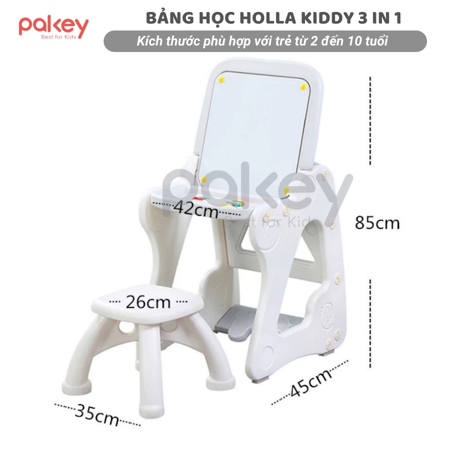 [Tặng kèm bút] Bảng học cho bé 3in1, làm bảng học, bàn học và bàn vui chơi cho bé cao cấp
