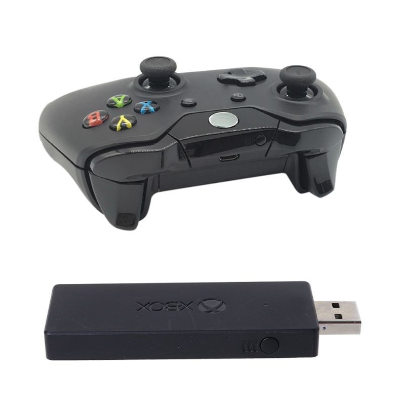 xinp✨Wireless Adapter USB Receiver for Microsoft XBOX ONE Adapter Controller for Windows 7/8/10 Laptops PC Computer Accessories