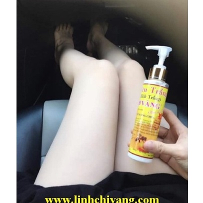 KEM Ủ BODY KÍCH TRẮNG SỮA ONG CHÚA LINH CHI VÀNG 170G
