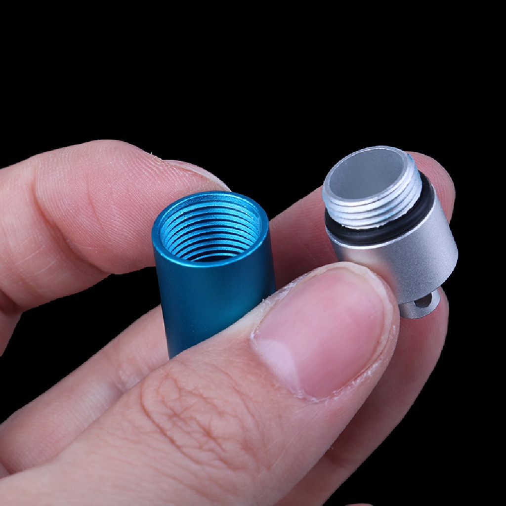 Giá Đỡ Chai Thuốc / Đồ Uống Bằng Nhôm Chống Nước Có Móc Khóa Tiện Dụng