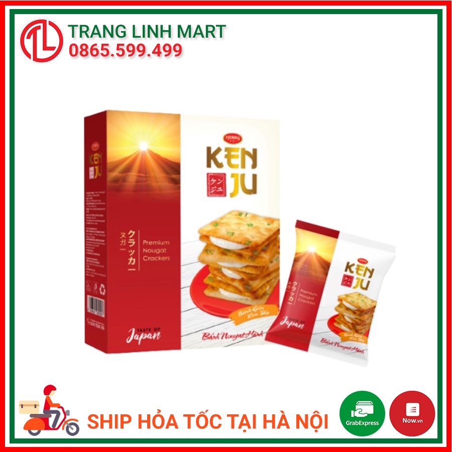 Bánh quy hành Kenju nhân kem dẻo Richy hộp 310g