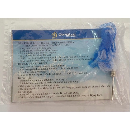 ⚡️UHV 1.02 D số 5 Quả bóng đá Động Lực - oneshop86