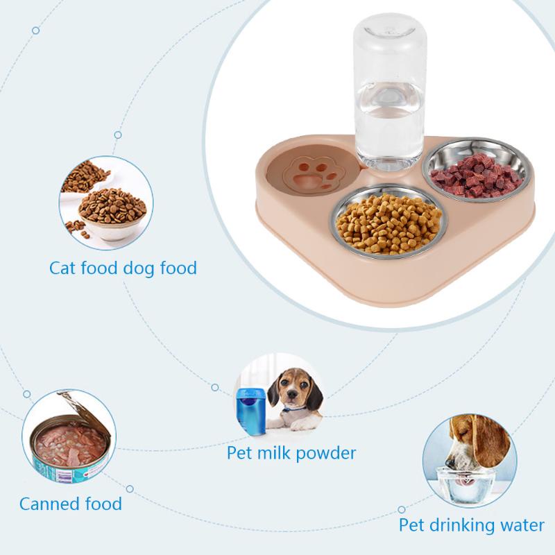 Bộ tô đựng thức ăn và nước uống cho thú cưng