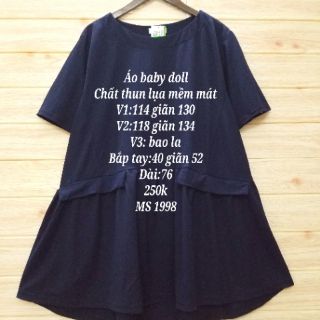 ÁO BABY DOLL BIG SIZE