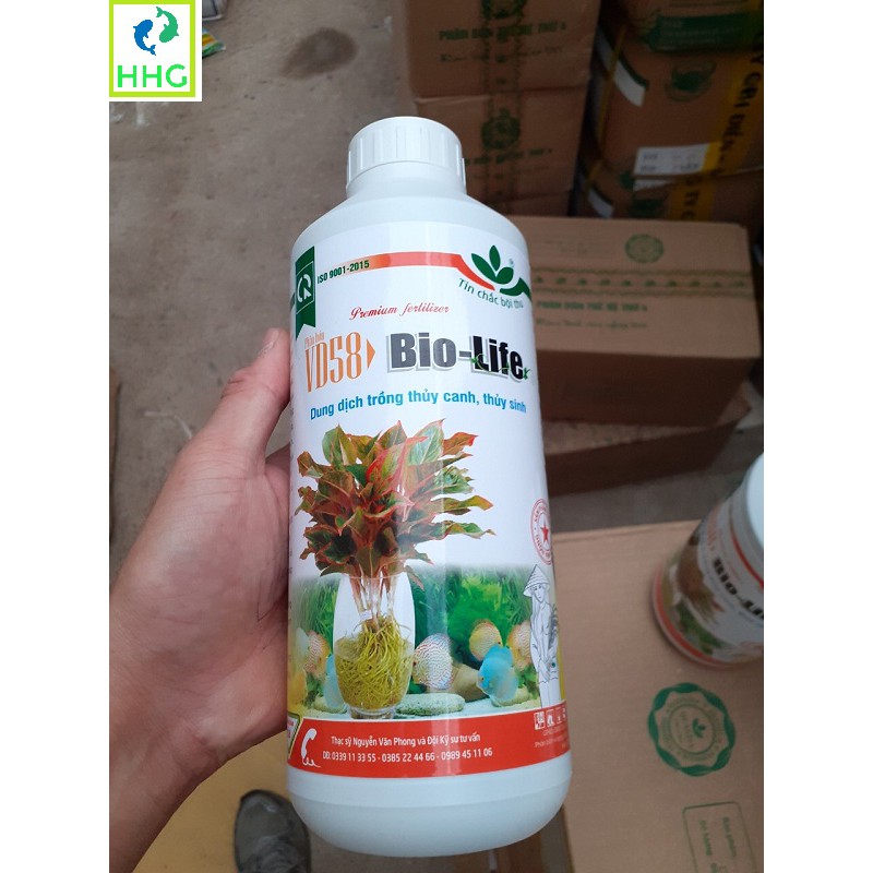 DUNG DỊCH TRỒNG THỦY CANH, THỦY SINH BIO-LIFE 1000ML