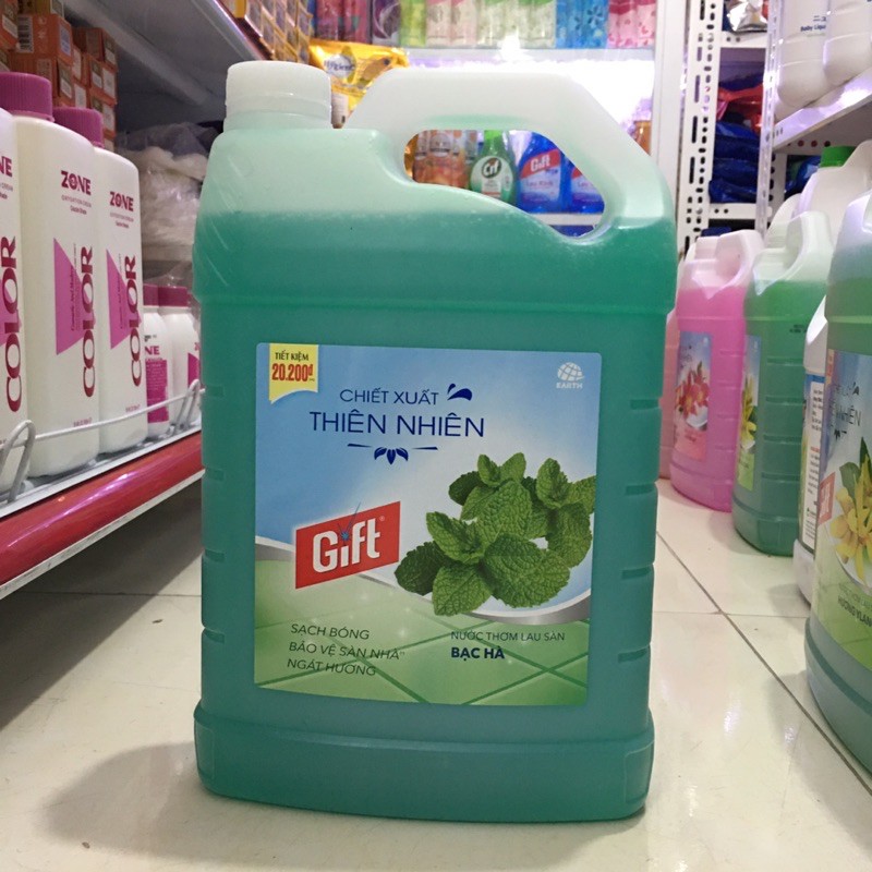 Nước lau sàn Gift chiết xuất thiên nhiên 3.8kg