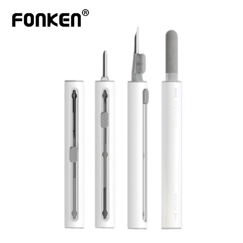 Bút làm sạch tai nghe bluetooth Fonken thiết kế hai đầu
