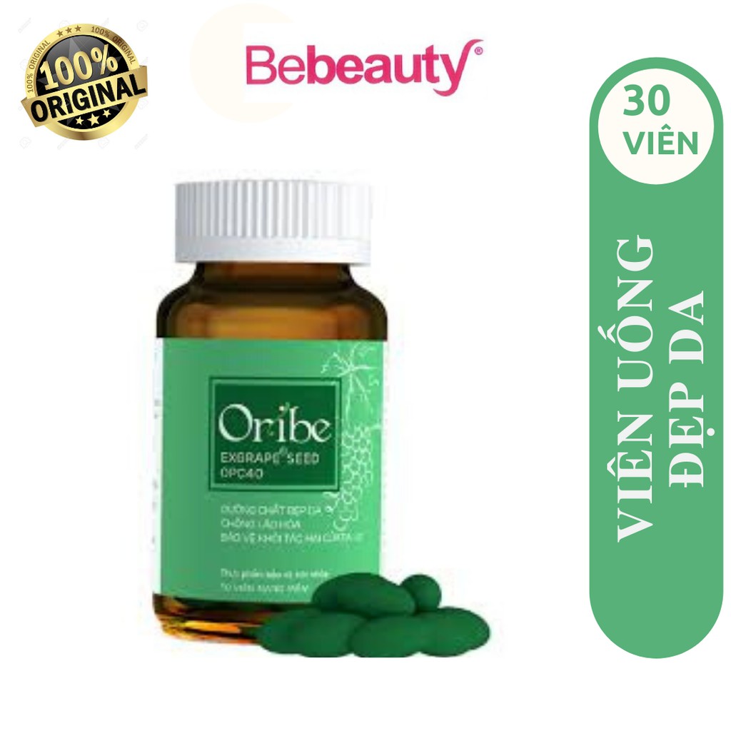 Viên uống đẹp da, chống nám, làm chậm quá trình lão hóa Oribe (Hộp 30 viên) - 0305651