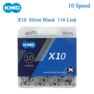 Dây xích xe đạp leo núi kmc x10 x10.93 mtb 116l 10 20 tốc độ