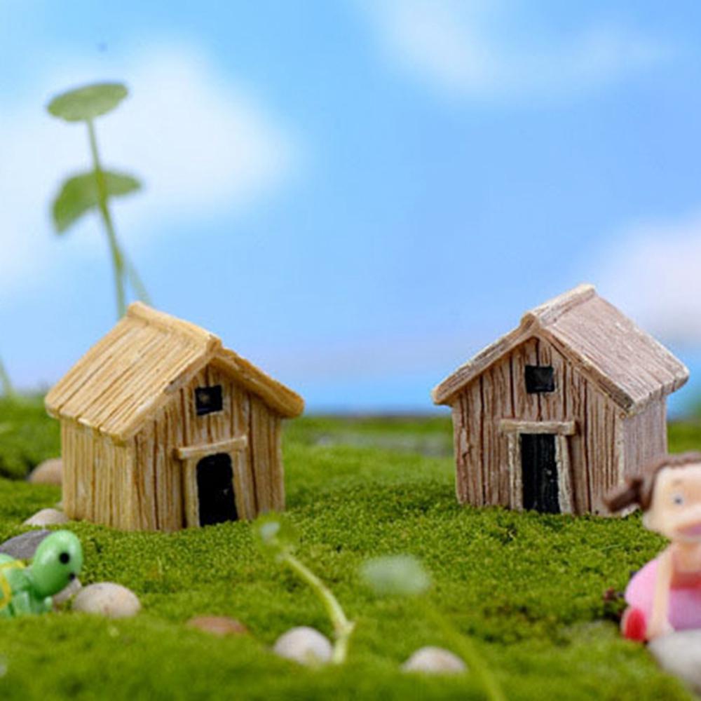 Mô Hình Ngôi Nhà Gỗ NICKOLAS Thu Nhỏ Dùng Trang Trí Tiểu Cảnh DIY