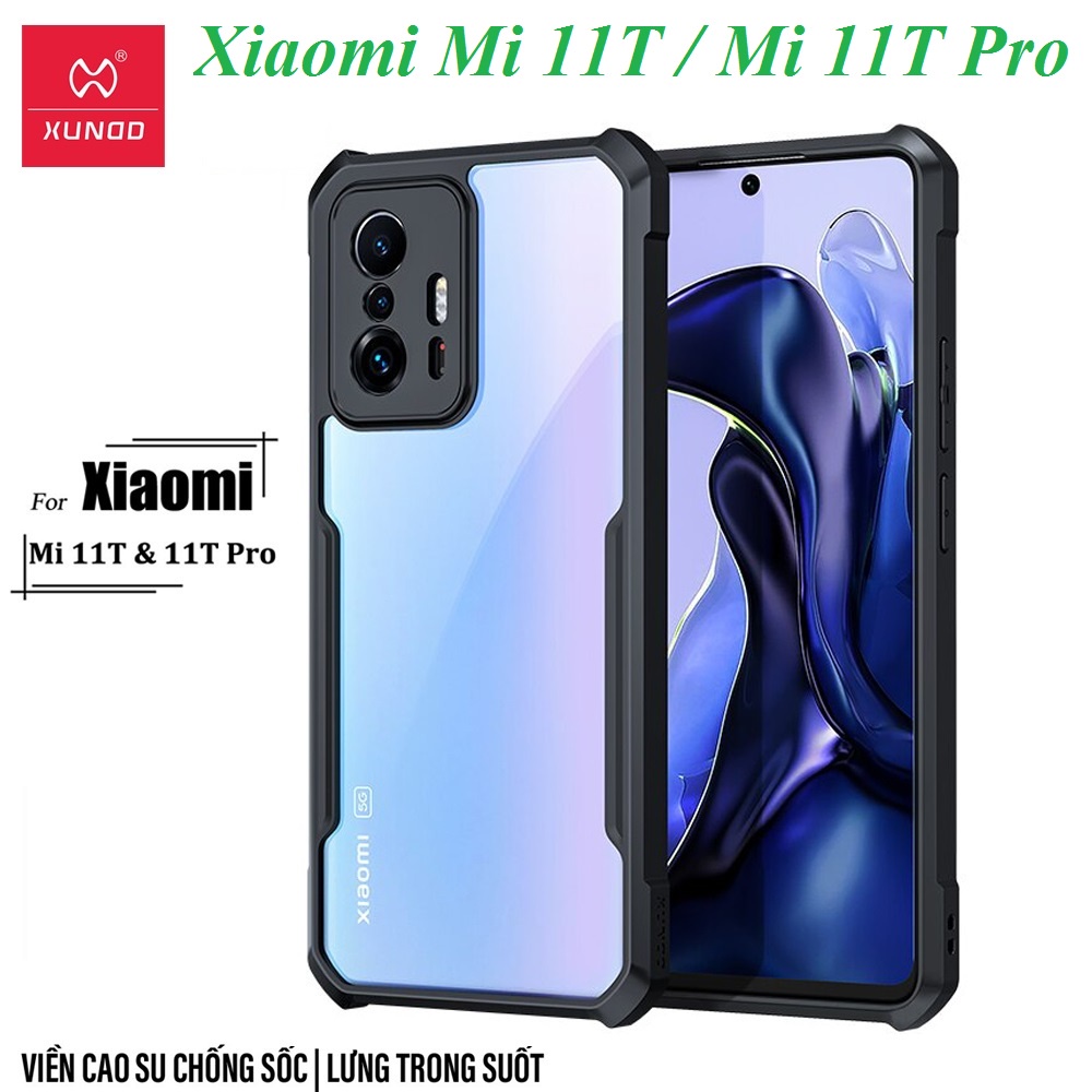 Ốp lưng Xundd xiaomi Mi 11T mi11t / Mi11T Pro mi 11t pro - Ốp lưng chống sốc, bảo vệ camera, bảo vệ máy tối đa
