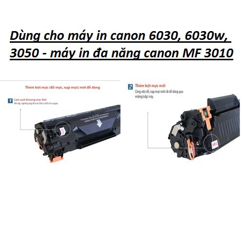 Hộp mực máy in Canon LBP 6000, 6030,6030w, 3050, MF3010