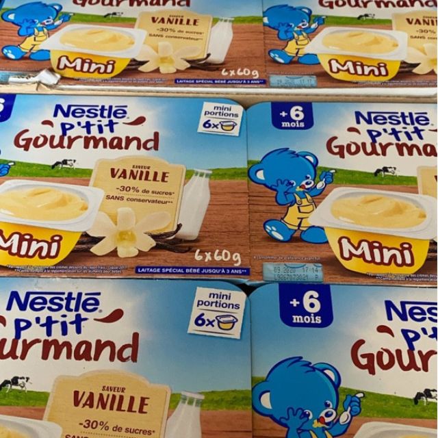 Combo 10 vỉ váng sữa nestle Pháp date 4/2022