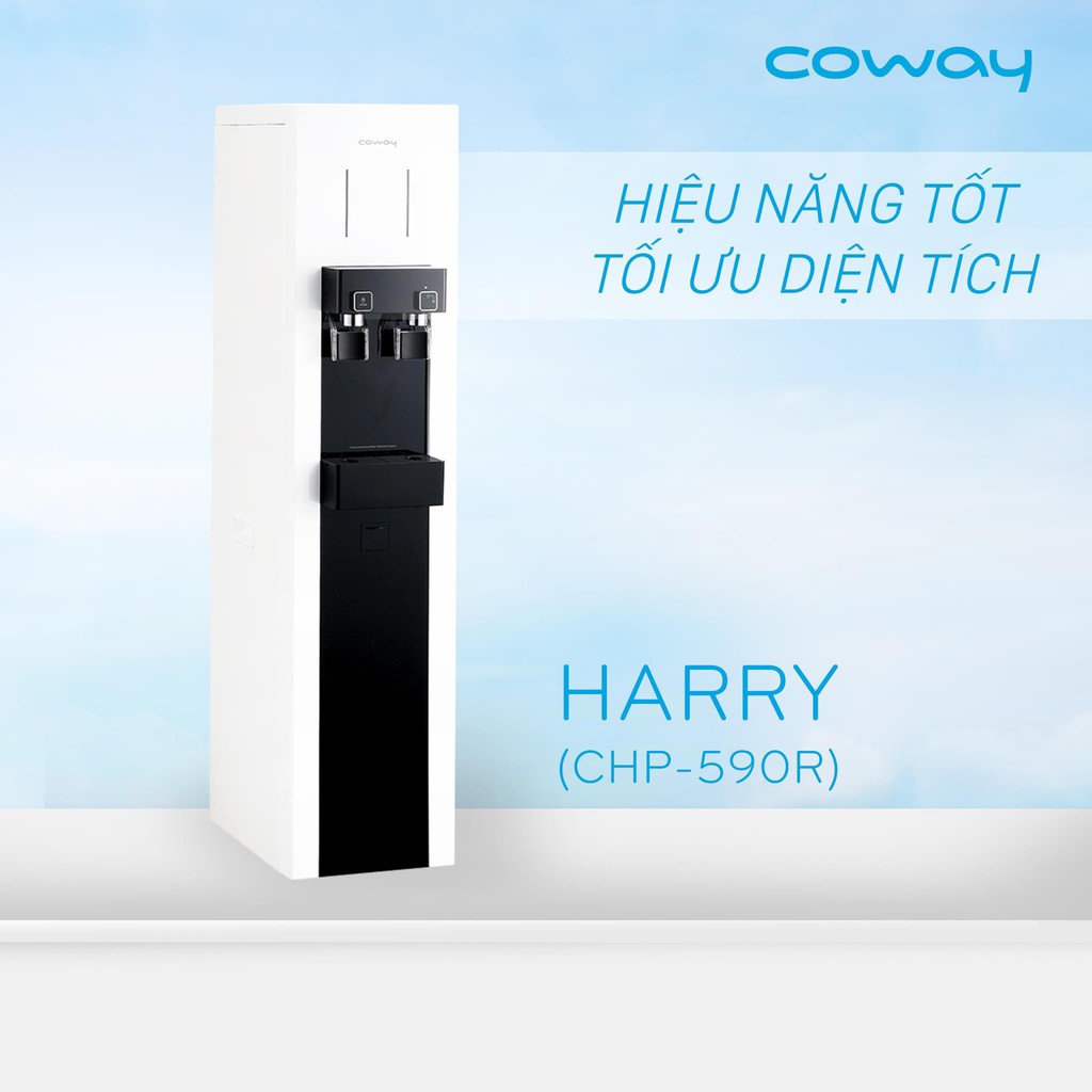 [Miễn phí lắp đặt & Vận chuyển] Máy lọc nước COWAY HARRY CHP-590R