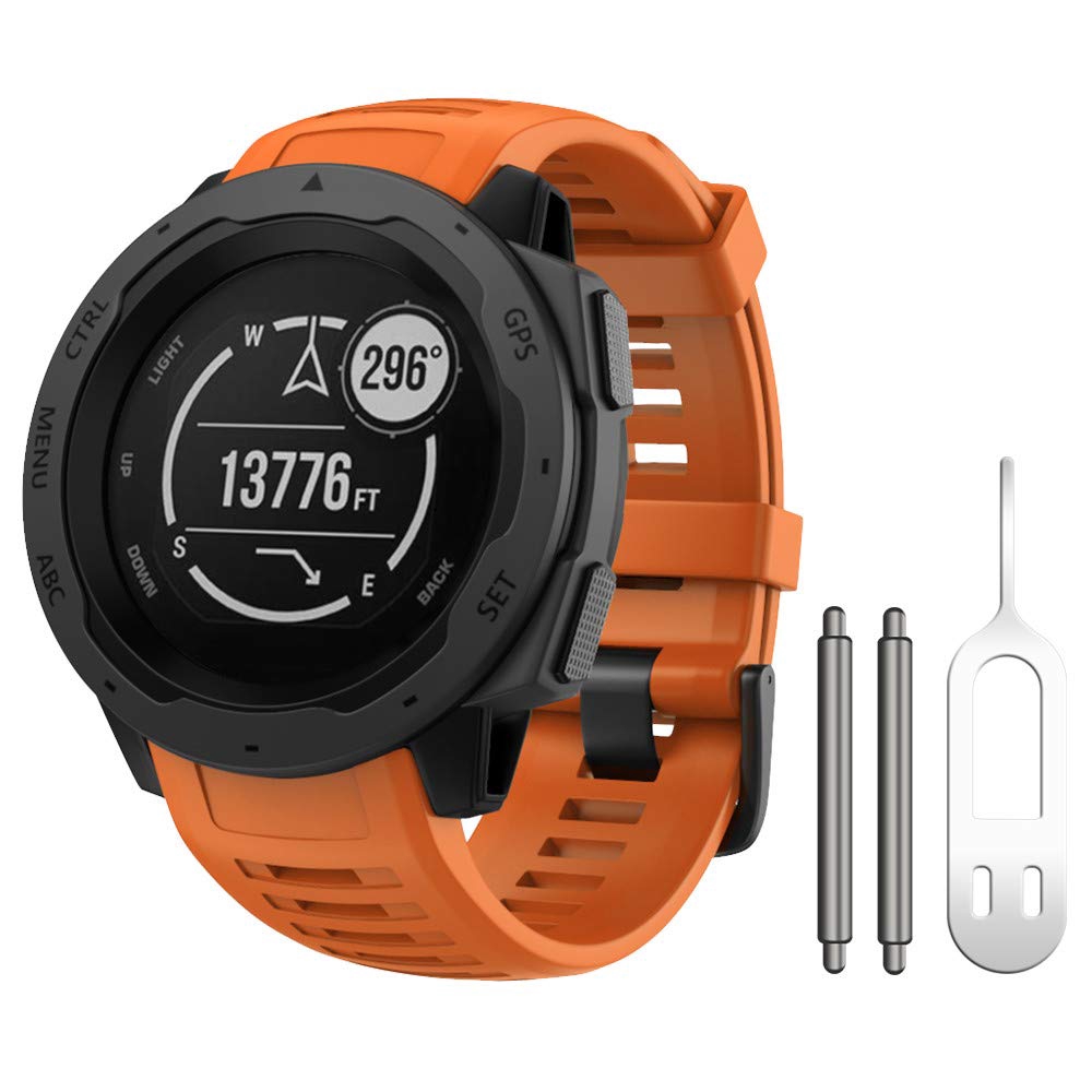 Dây đeo đồng hồ silicon Garmin Instinct New