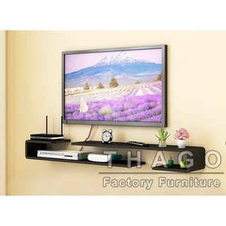 Kệ Tivi Treo Tường 💖𝑭𝑹𝑬𝑬𝑺𝑯𝑰𝑷 💖 Trang Trí Hình Chữ "L" Nhãn Hiệu Thago Furniture