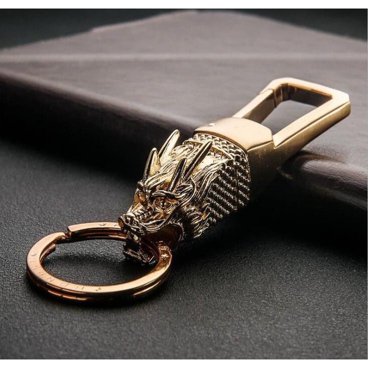 Móc Chìa Khóa Ô tô cao cấp Honest BCK-509B hình đầu rồng.