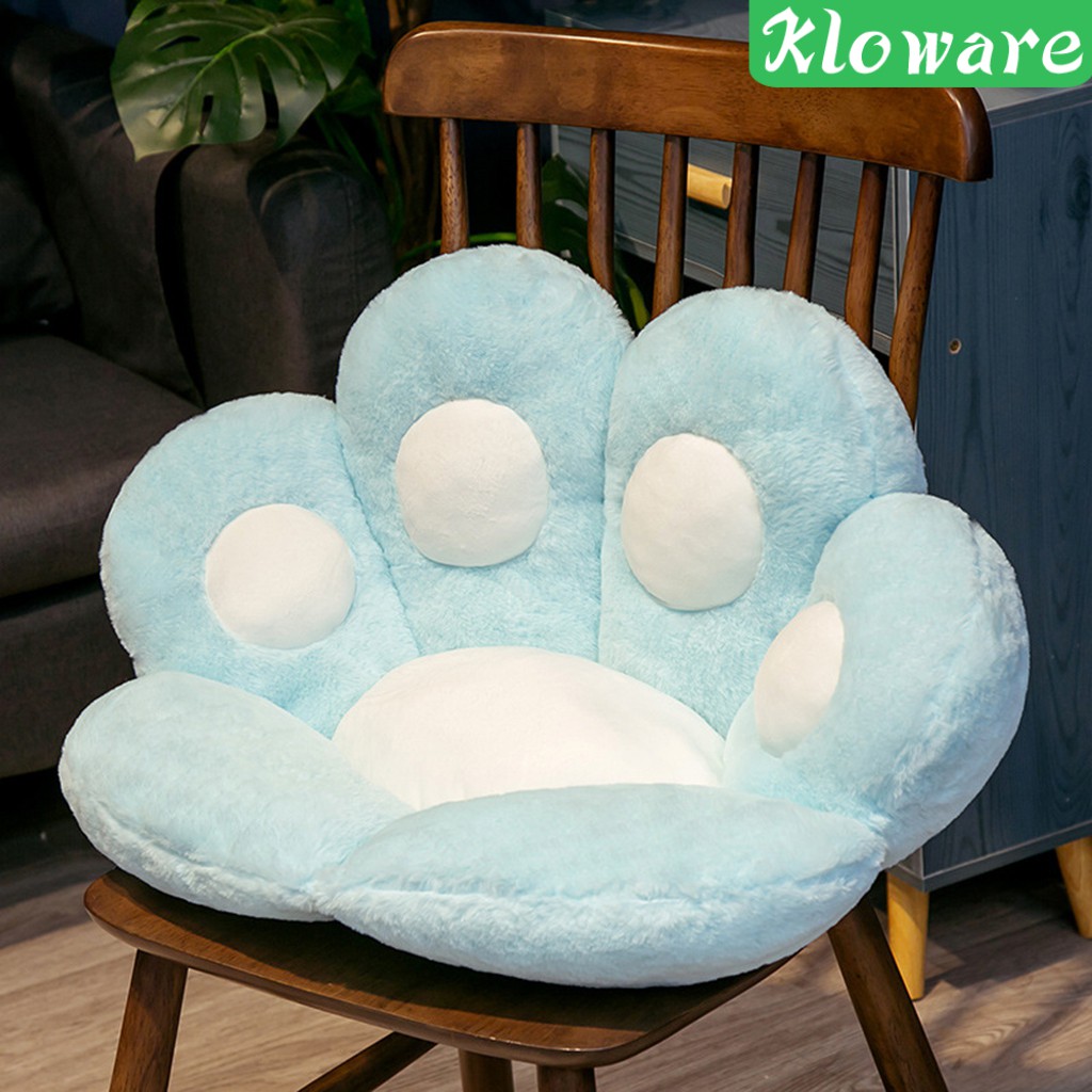 Ghế sofa lười thiết kế bàn chân mèo chất liệu cao cấp êm ái dùng để tựa lưng trong nhà/ đặt ở phòng làm việc tiện dụng