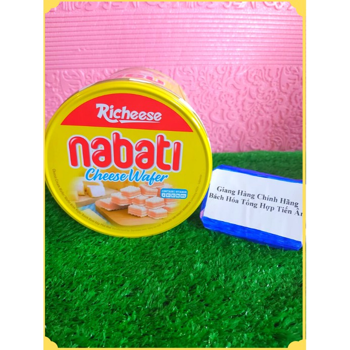 Bánh xốp nhân phô mai Nabati Lon 300g