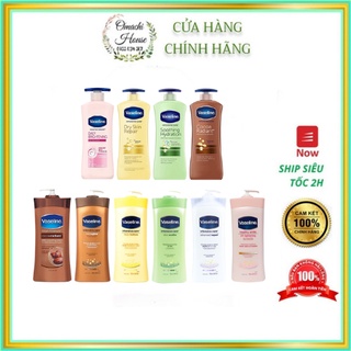 Sữa dưỡng thể trắng da, cấp ẩm vaseline lotion 725ml