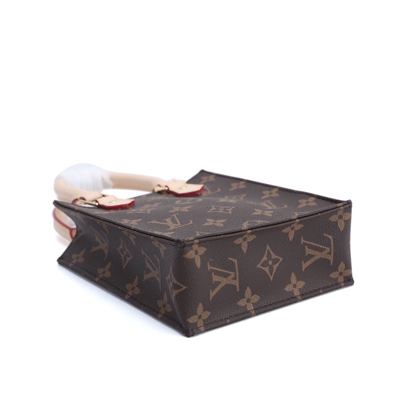 Túi xách nữ một ngăn chính phụ kiện dây đeo chéo bằng da nhỏ túi dáng cao in logo louis vuitton LV