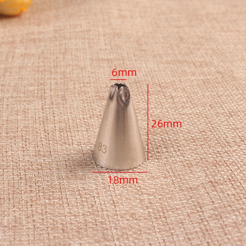 #108 #108e #83 Vòi Phun Kem Trang Trí Bánh Bằng Thép Không Gỉ