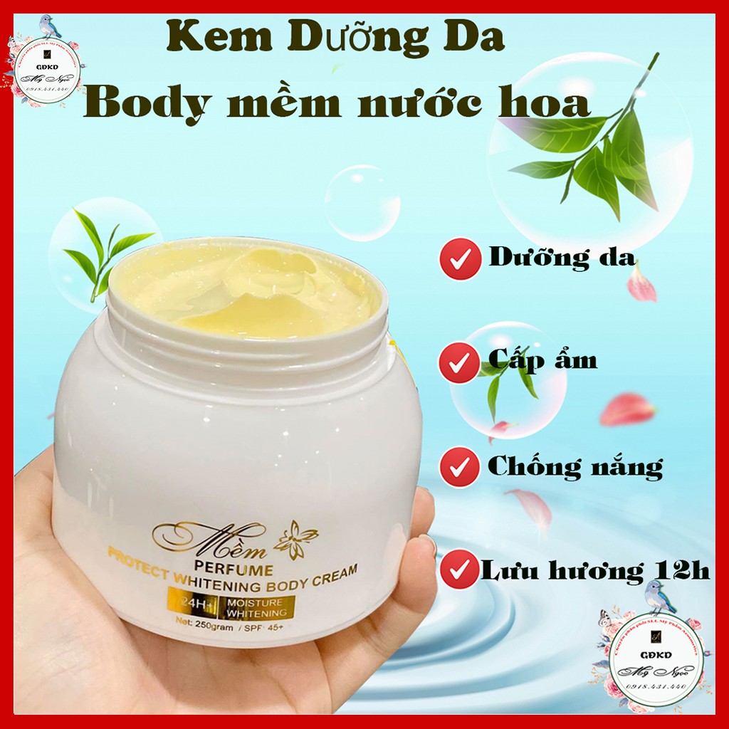 Kem Body Mềm ACOSMETICS, kem dưỡng trắng da toàn thân, giúp da trắng sáng, mềm mịn, 1 hộp dùng từ 2-4 tháng