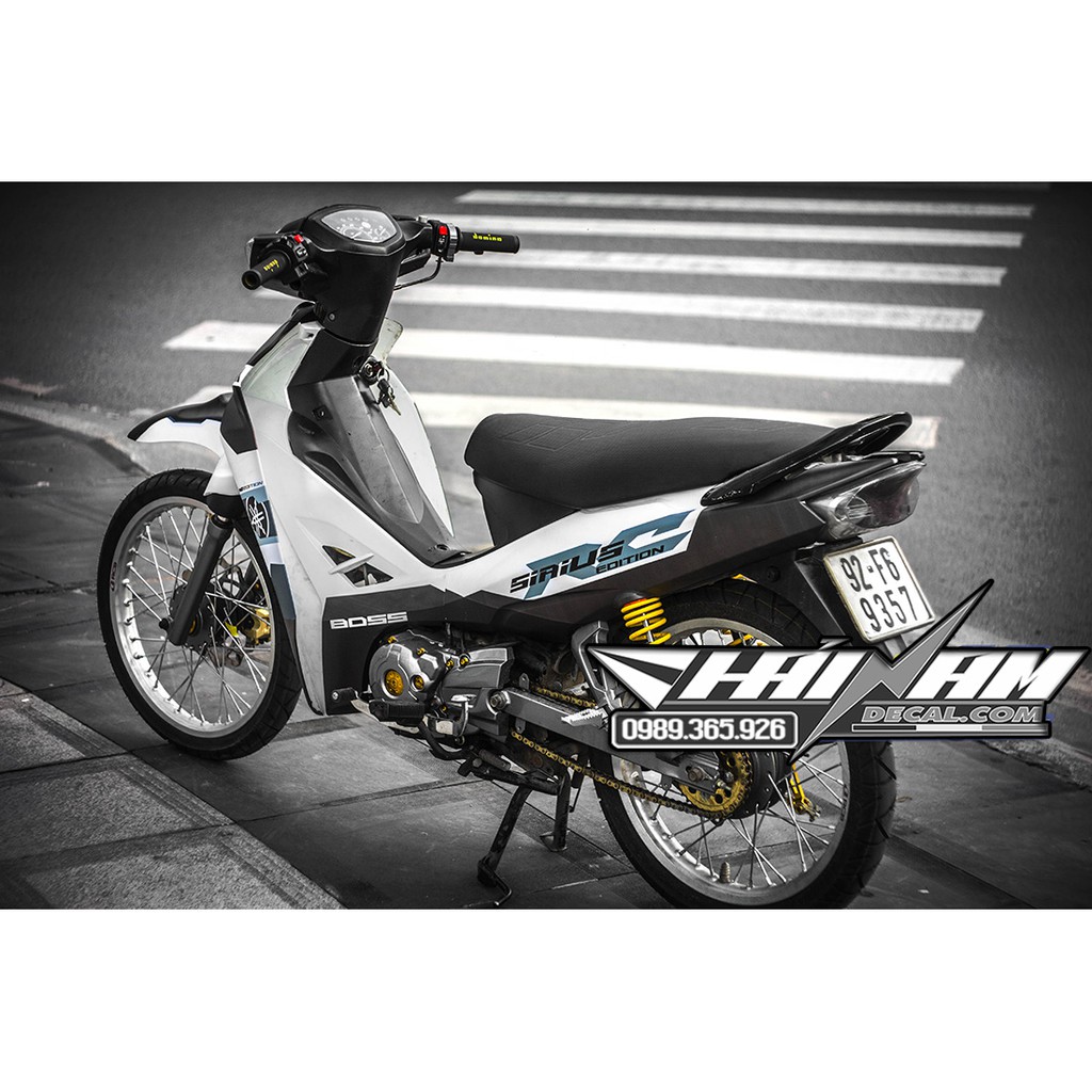 Tem Trùm Sirius Đen Trắng Rc