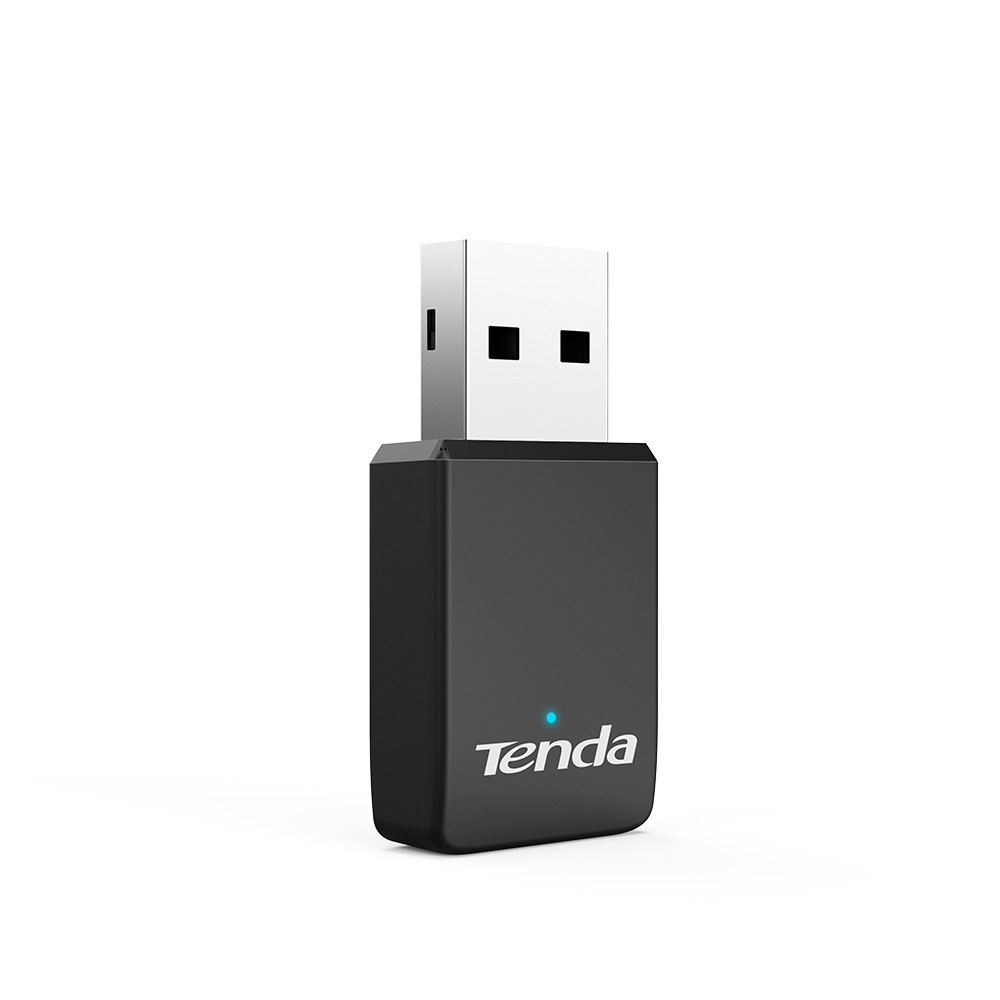 USB thu Wifi Tenda U9 Mini Không Anten, chuẩn AC 650Mbps – 2 băng tần. Vi Tính Quốc Duy