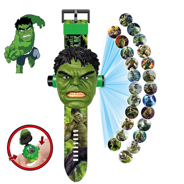 Marvel Máy Chiếu Để Bàn Hình Người Nhện / Hulk 3D Cho Bé