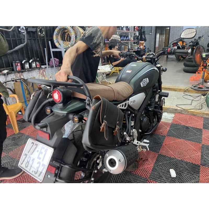 Combo Baga + tựa lưng + thanh đỡ túi cho Xsr155