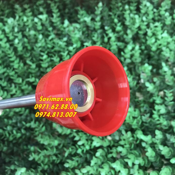 Vòi tưới lan, vòi xịt áp lực phun thuốc trừ côn trùng, súng loa đỏ hàng xịn