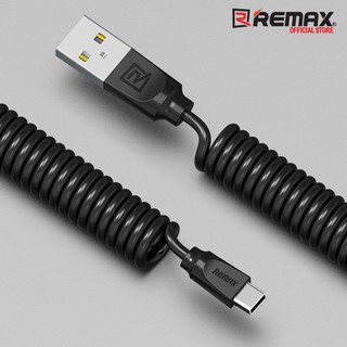 Cáp sạc lò xo remax rc-117a cổng type c
