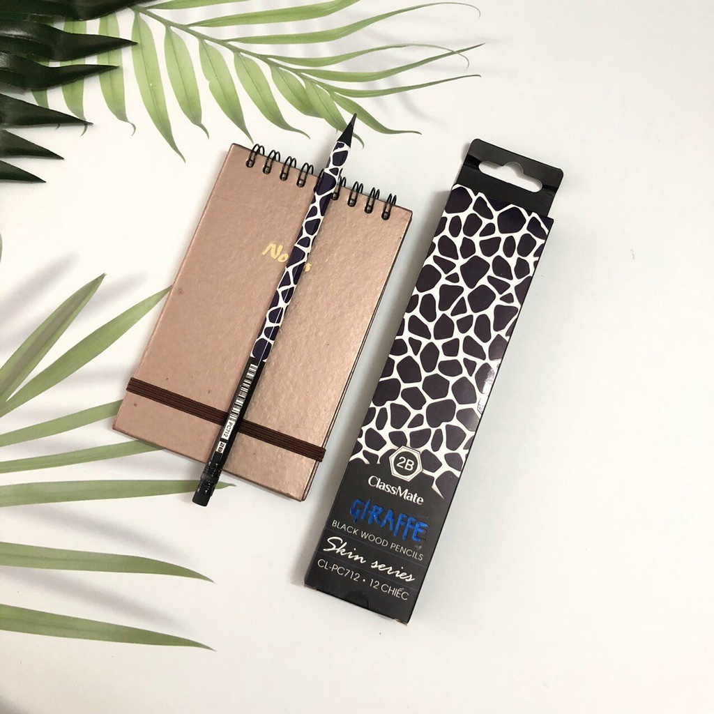 Bút chì Gỗ Đen 2B Cao Cấp Classmate Skin Series CLPC712