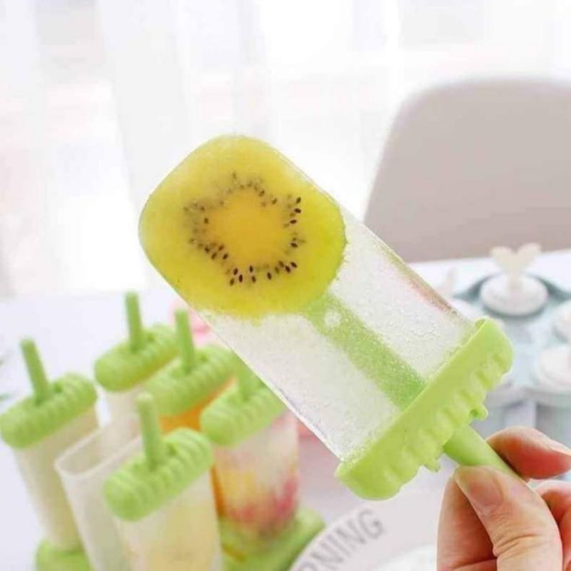 Bộ khuôn làm kem 6 que