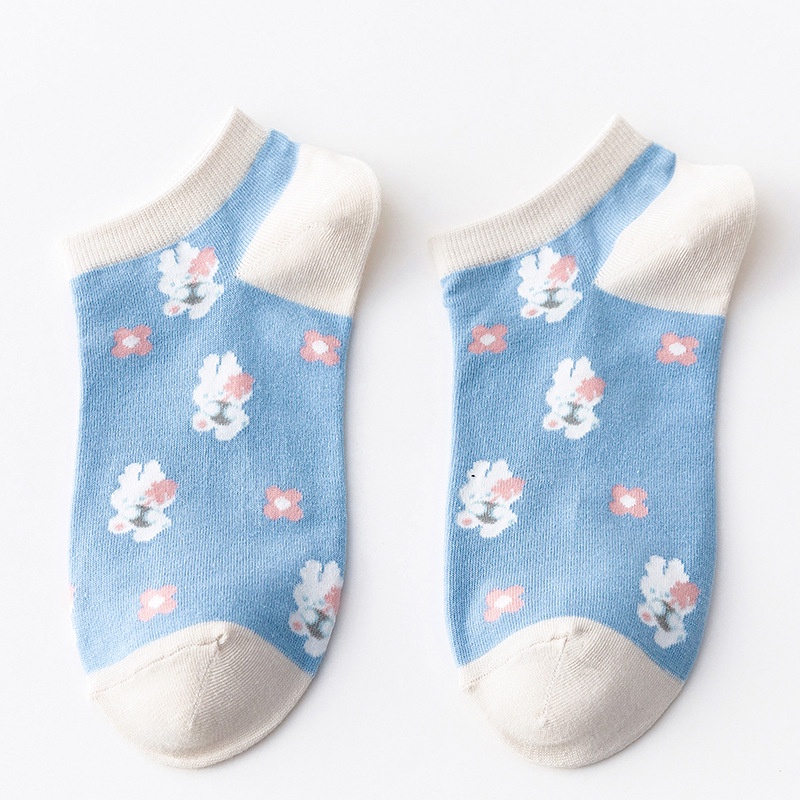 Vớ Cotton Mỏng Cổ Thấp Miệng Nông Dễ Thương Phong Cách Nhật Bản Thời Trang Xuân Thu Cho Nữ