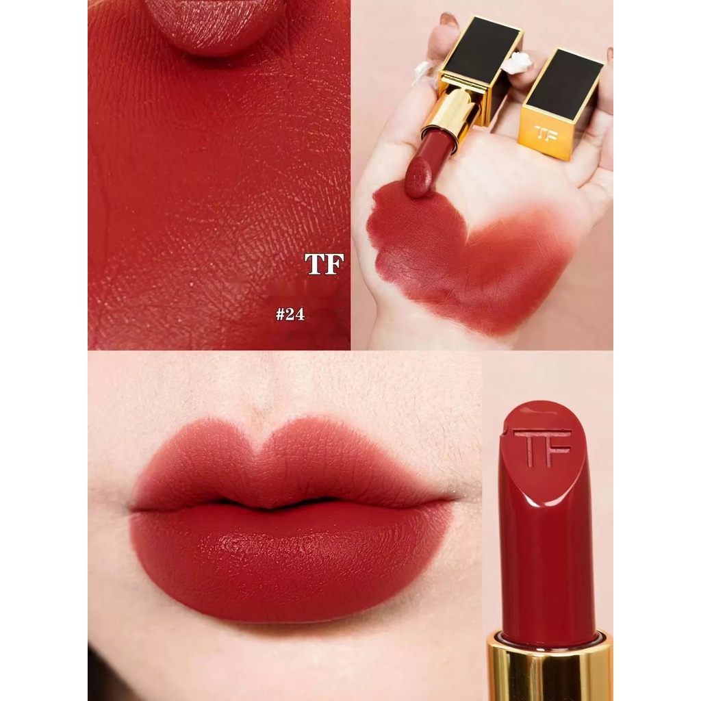 Son môi Tom Ford TF màu sắc mới 1-26 N1-N3 tùy chọn vỏ màu đen tiện lợi