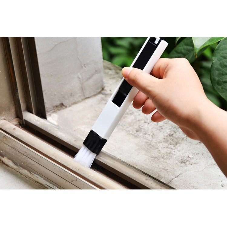 Chổi quét bụi kèm hốt rác mini vệ sinh bàn phím laptop