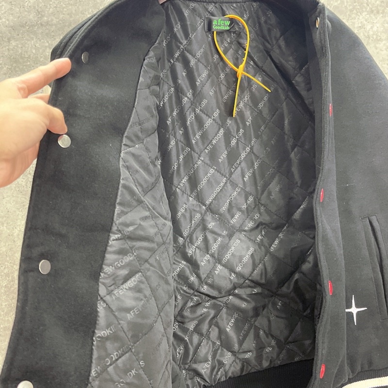⚡️ - Áo Varsity Jacket DONCARE CEO JACKET - Navy, Áo khoác bomber DONCARE Varsity