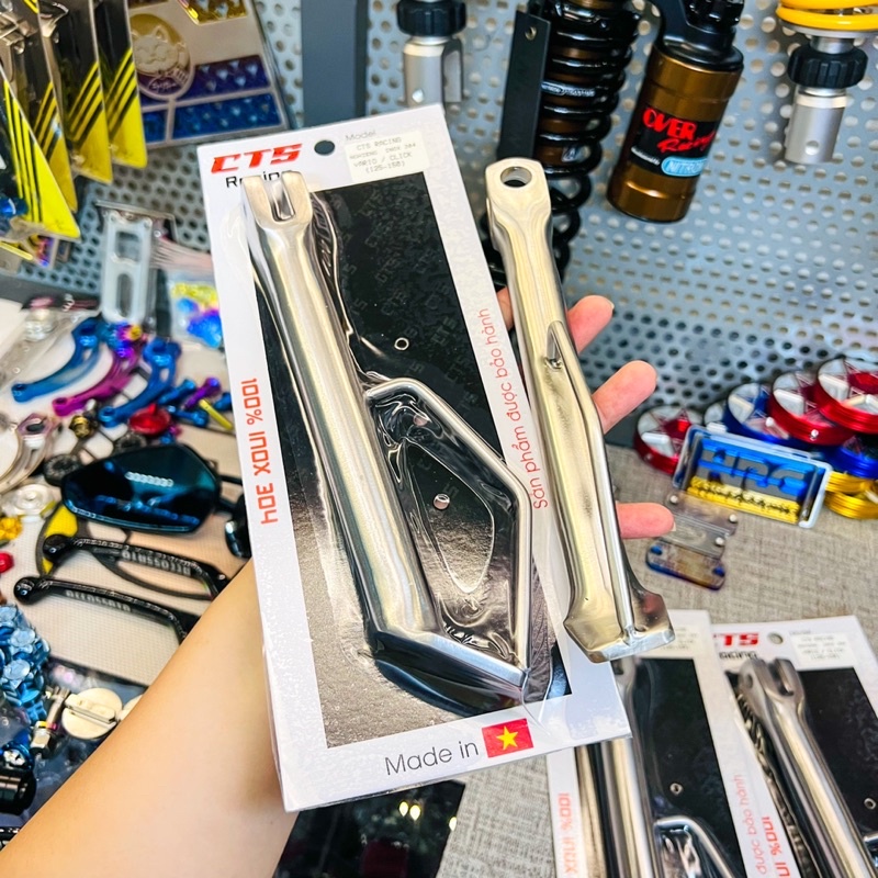 [Chính hãng CTS] Chống Nghiêng Inox 304 gắn xe Vario 🇹🇭🇹🇭