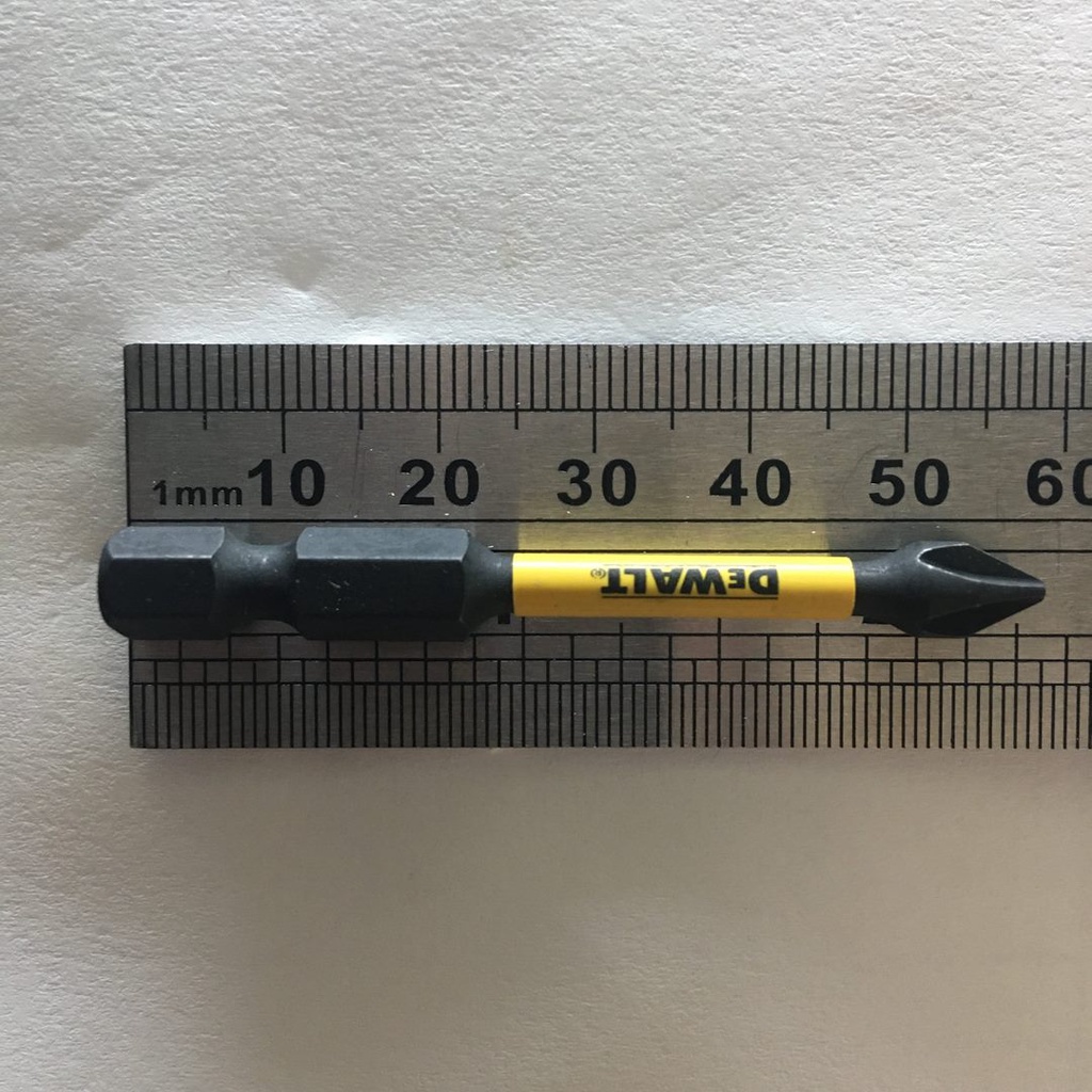 Mũi Vít Bake DEWALT PH1 Dài 58mm Màu Đen